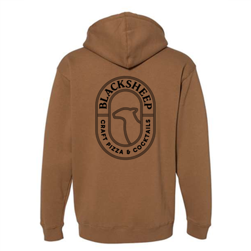 Independent Trading -- Hooded Pullover Sweatshirt -- Saddle