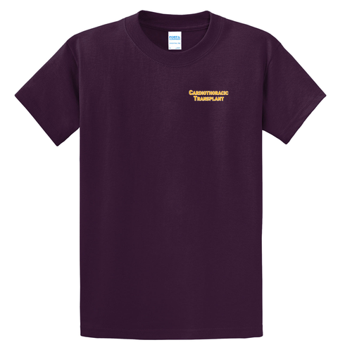 Port and Company Basic T-Shirt -- Eggplant