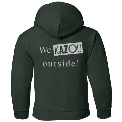 Gildan Heavy Blend Youth Hooded Sweatshirt -- Forest Green