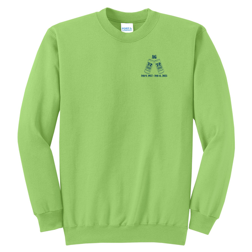 Port and Company Classic Crewneck Sweatshirt -- Lime