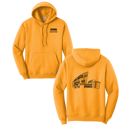 Port and Company Core Fleece Pullover Hooded Sweatshirt -- Gold