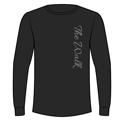 Gildan Ultra Cotton Longsleeve Basic T-Shirt -- Black