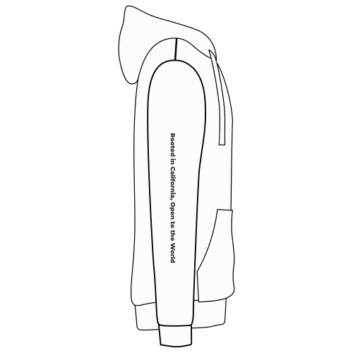 Gildan Full Zip Hooded Sweatshirt -- White