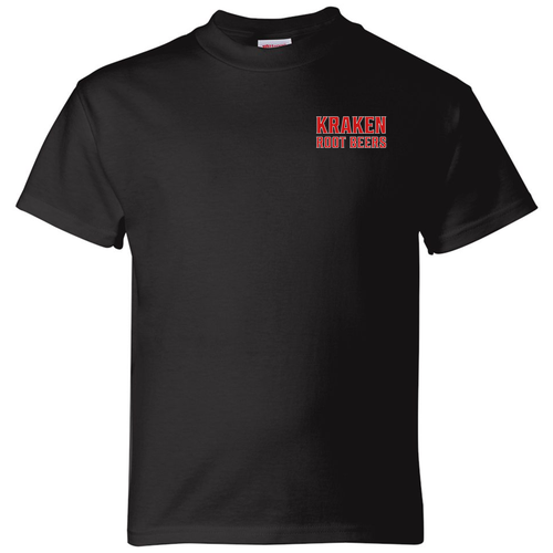 Hanes Youth Essential-T T-Shirt -- Black