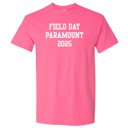 Gildan Heavy Cotton Basic T-Shirt -- Safety Pink (SUTTON)