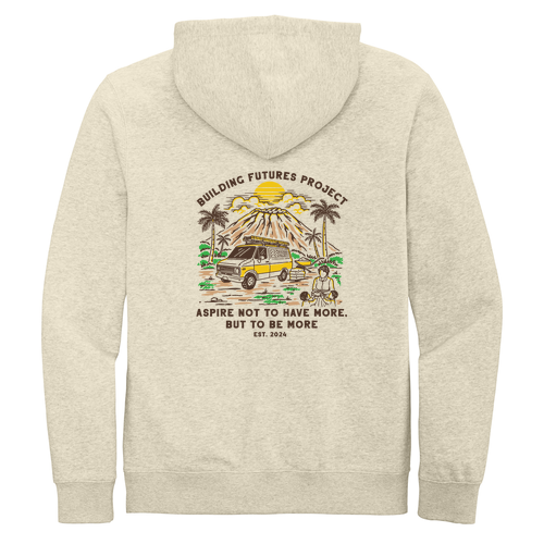 District V.I.T. Fleece Full-Zip Hoodie -- Oatmeal Heather