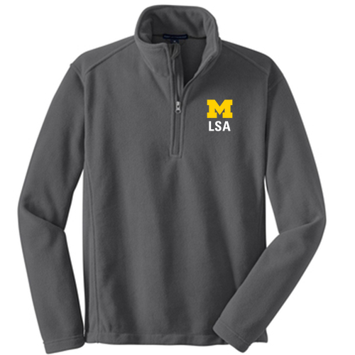 Port Authority Value Fleece 1/4 Zip Pullover -- Iron Grey, 4XL, 5XL, and 6XL Only