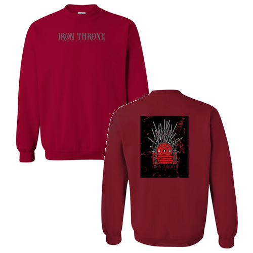 Gildan Heavy Blend Crew Neck Sweatshirt -- Cardinal Red