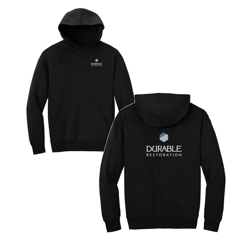 District V.I.T. Heavyweight Fleece Hoodie -- Black