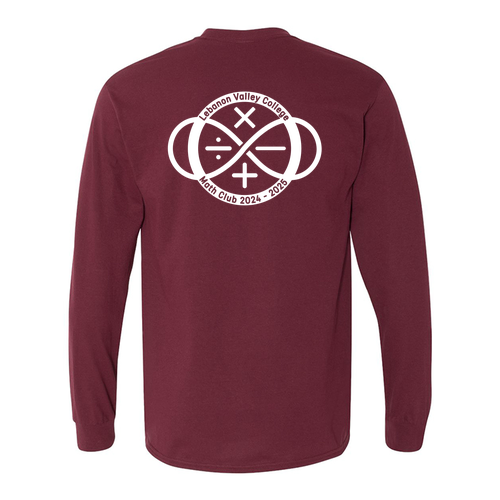 Gildan Heavy Cotton Longsleeve Basic T-Shirt -- Maroon