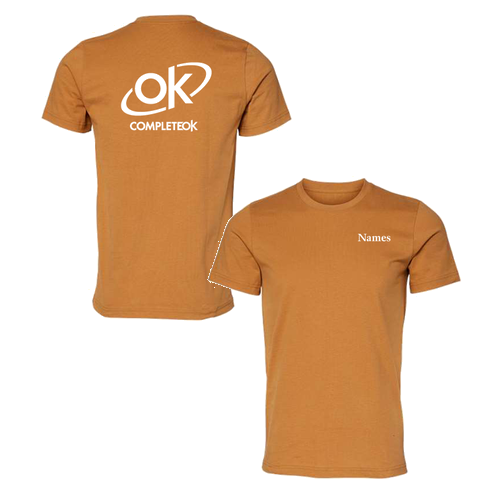 OK Bella Canvas Unisex Jersey T-Shirt -- Toast