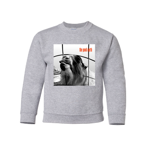 YOUTH Gildan Heavy Blend Crew Neck Sweatshirt -- Sport Grey