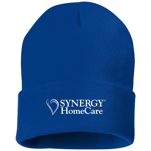 Sportsman Solid 12" Cuffed Beanie -- Royal Blue