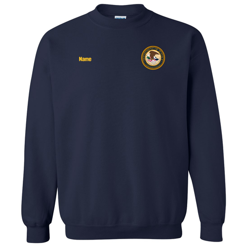 Gildan Heavy Blend Crew Neck Sweatshirt -- Navy