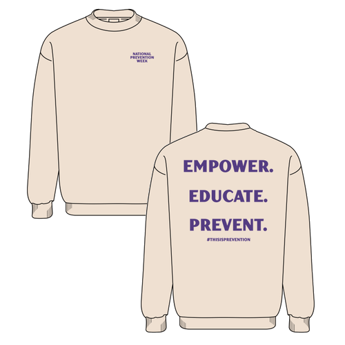 Gildan Heavy Blend Crew Neck Sweatshirt -- Sand