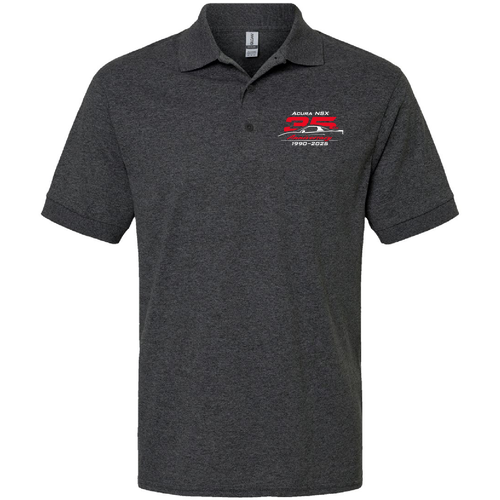 Gildan DryBlend Jersey Polo -- Dark Heather