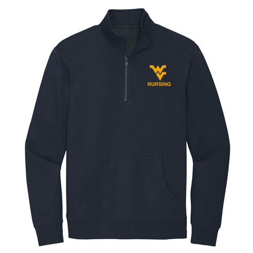 District V.I.T. Fleece 1 / 4-Zip -- New Navy