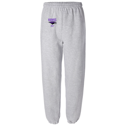 Gildan Elastic Bottom Sweatpants -- Sport Grey