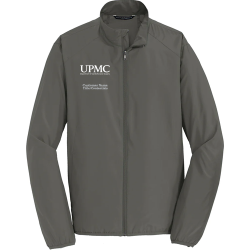 UPMC Full-Zip Jacket -- Grey Steel