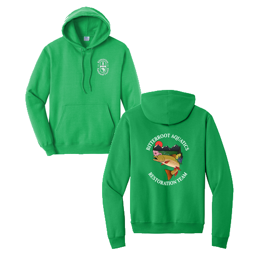 Port and Company Core Fleece Pullover Hooded Sweatshirt -- Clover Green