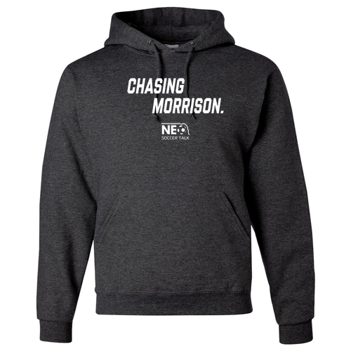 Jerzees 8 Oz. 50/50 Nublend Adult Hooded Sweatshirt -- Black Heather