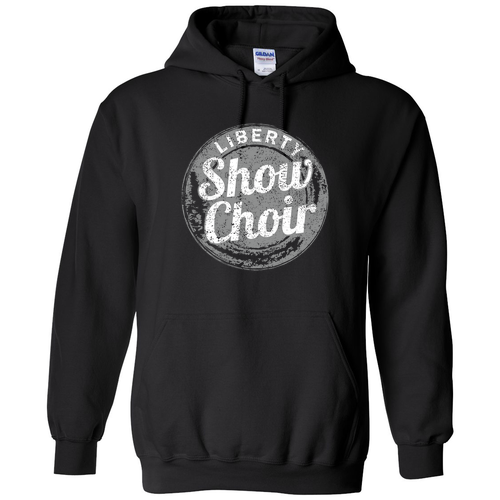 Gildan Heavy Blend Hooded Sweatshirt -- Black
