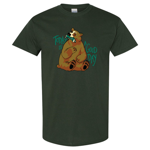 Gildan Heavy Cotton Basic T-Shirt -- Forest Green