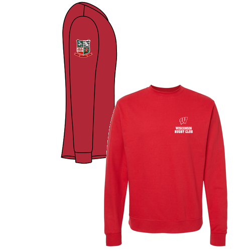 Independent Trading Crewneck Sweatshirt -- Red