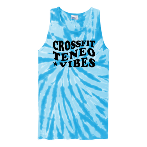 Port & Company Tie-Dye Tank Top -- Turquoise