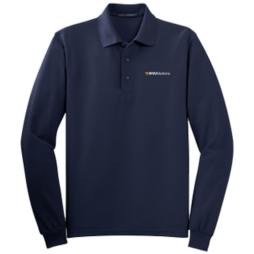 Port Authority Long Sleeve Sport Shirt -- Navy