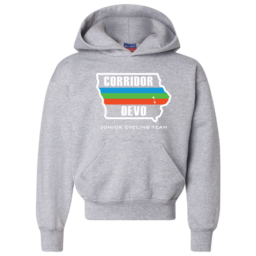 Champion Youth Hoodie -- Light Steel