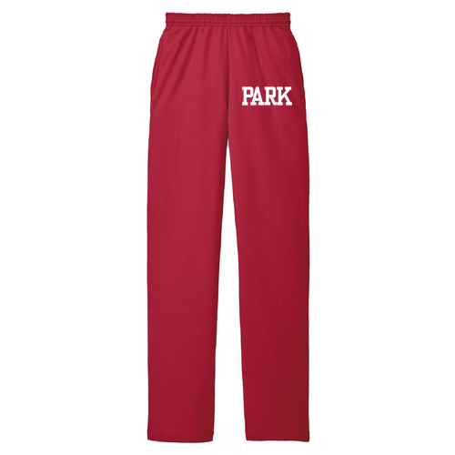 Port & Company Core Fleece Sweatpant with Pockets -- Red