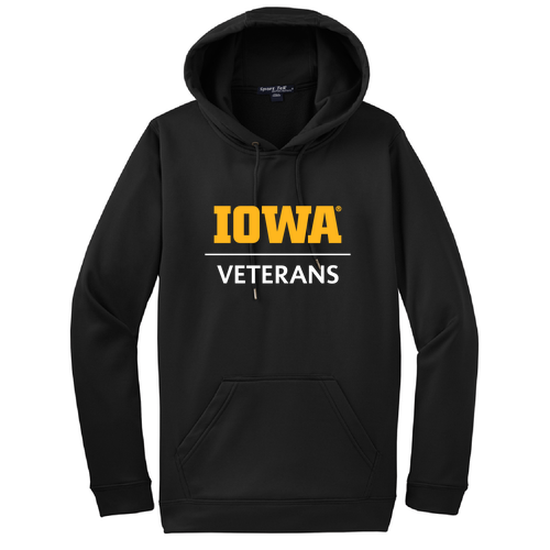 Sport-Tek Fleece Hooded Pullover -- Black
