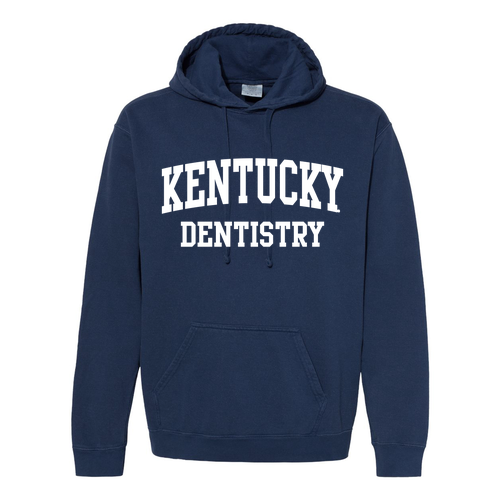 Comfort Colors Garment Dyed Hooded Pullover Sweatshirt -- True Navy