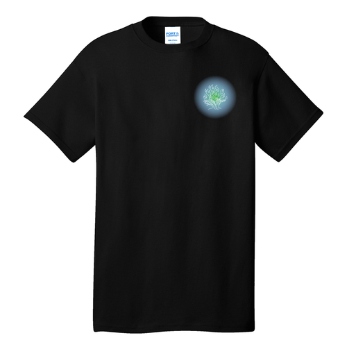 Port and Company 5.4 oz Cotton T-Shirt -- Jet Black