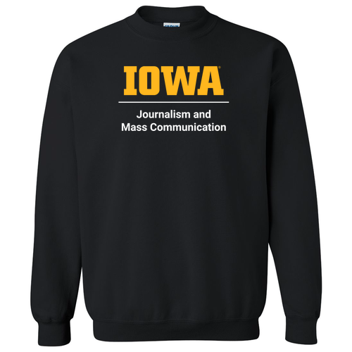 Gildan Heavy Blend Crew Neck Sweatshirt -- Black