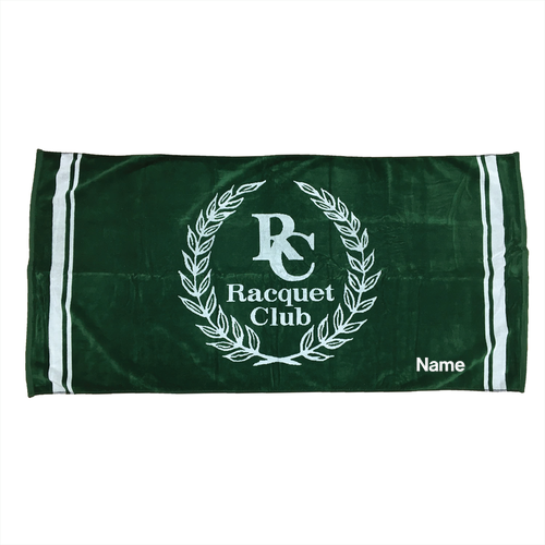 Racquet Club Towel -- Hunter Green