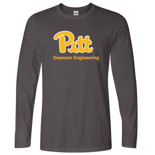 Softstyle Longsleeve T Shirt -- Charcoal