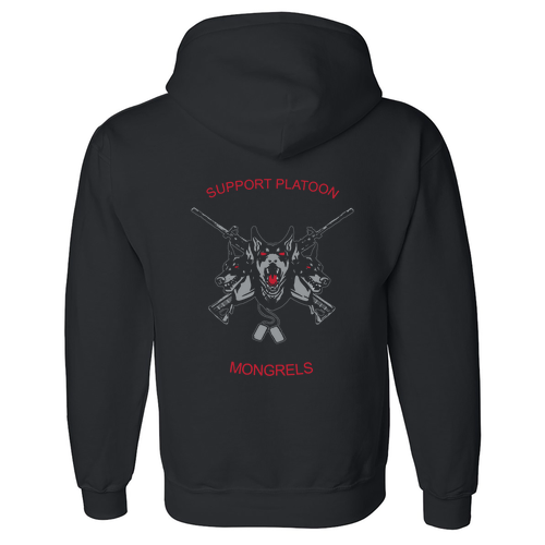 Gildan Adult Dryblend Adult Hooded Sweatshirt -- Black