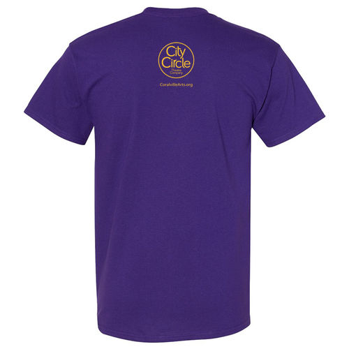 Gildan Heavy Cotton Basic T-Shirt -- Purple