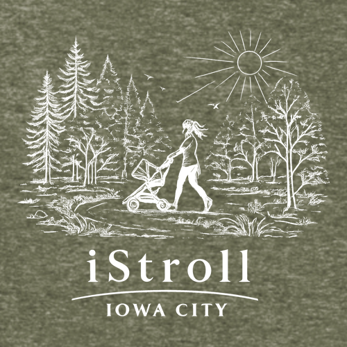 District Women’s Perfect Tri Relaxed Tank -- Military Green Frost