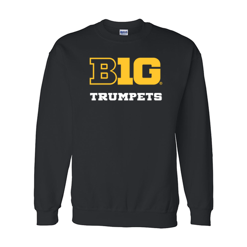 Gildan DryBlend Crew Neck Sweatshirt -- Black