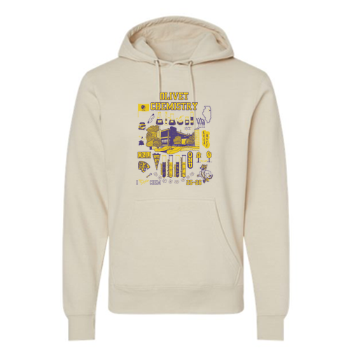 J America Unisex BTB Fleece Hooded Sweatshirt -- Oyster