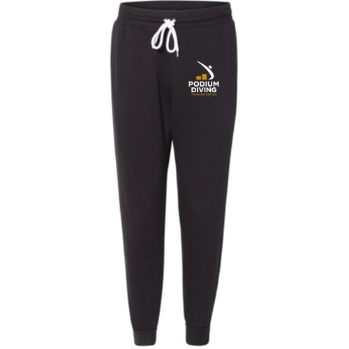 BELLA + CANVAS Unisex Sponge Fleece Sweatpants -- Black