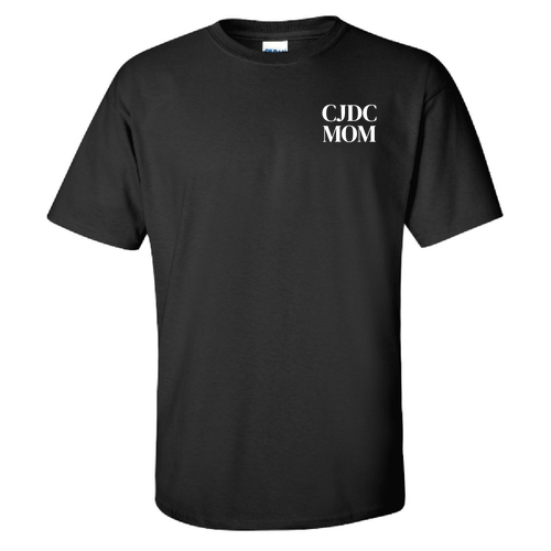 CJDC Mom --  Gildan Ultra Cotton Basic T-Shirt -- Black
