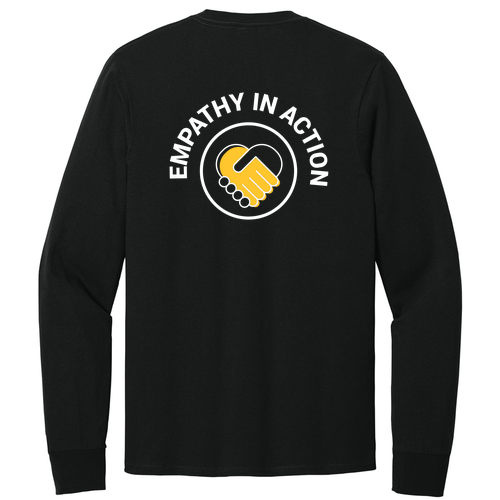 Port and Company Long Sleeve T Shirt -- Jet Black