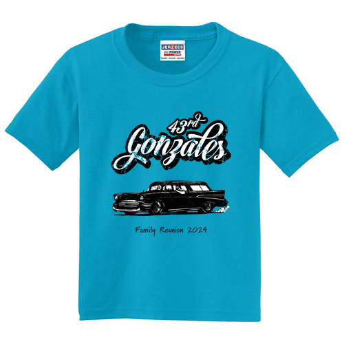 Jerzees Youth 50/50 Heavyweight T-Shirt -- California Blue