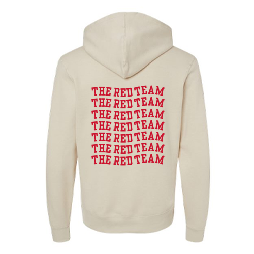 The Red Team Hooded Sweatshirt -- Oyster