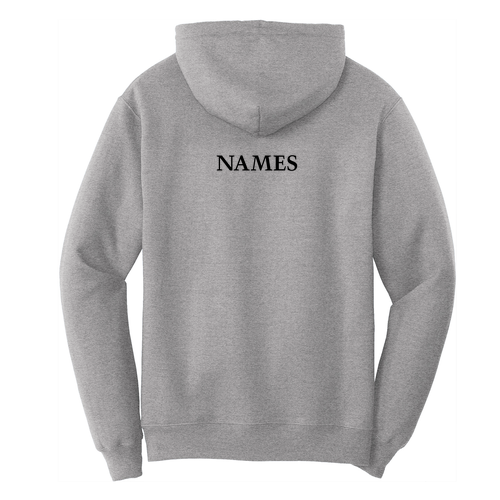 Port and Company Core Fleece Pullover Hooded Sweatshirt -- Athletic Heather