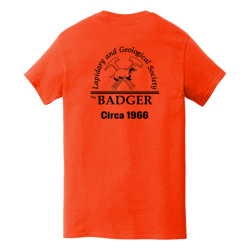 Gildan Cotton Adult Tee with Pocket -- Orange